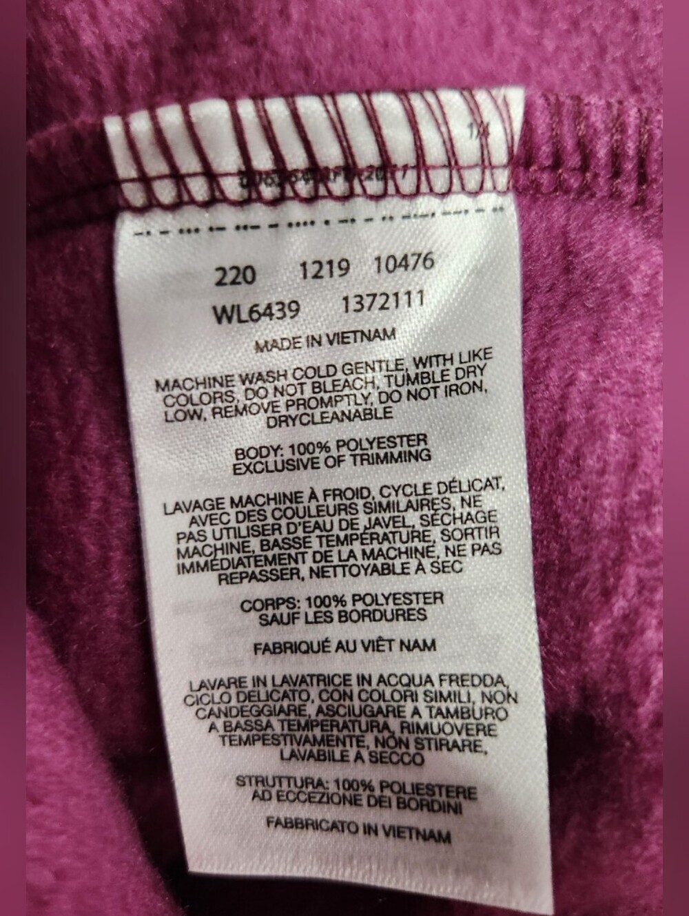 Columbia Women's Benton Springs™ Full-Zip Fleece Jacket Size XL NWT MSRP $60 - Picture 5 of 6